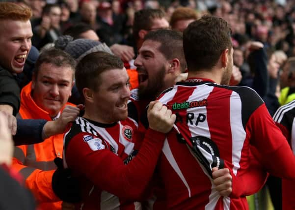 Chris Wilder says his team thrives on pressure. Pic Jamie Tyerman/Sportimage