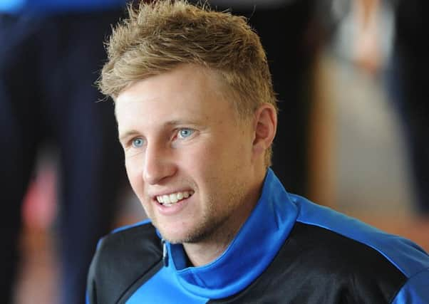 Sheffield cricketer Joe Root