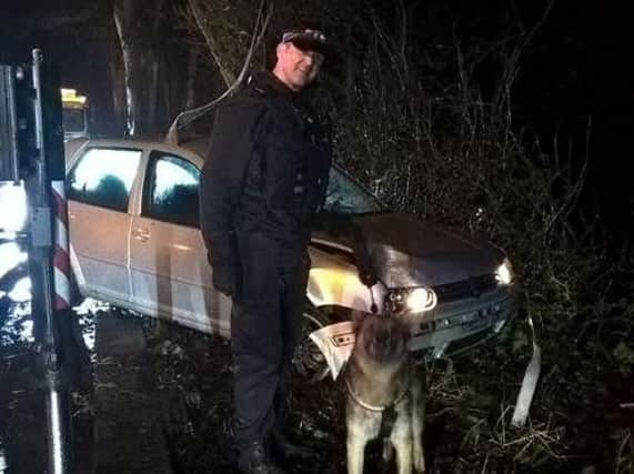 Car seized by police after a pursuit through Sheffield