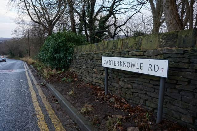 The site in Carterknowle Road, Sheffield, where the council hopes to build Bannerdale School.