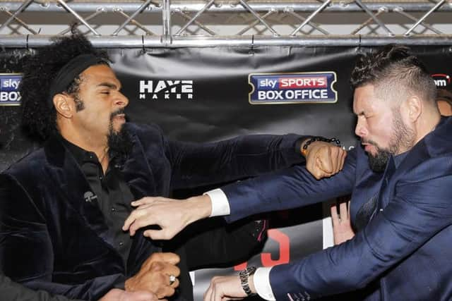 Haye and Bellew: No love lost