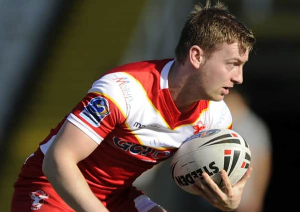 Simon Brown made his debut in his second spell with Eagles. Photo: Steve Ellis