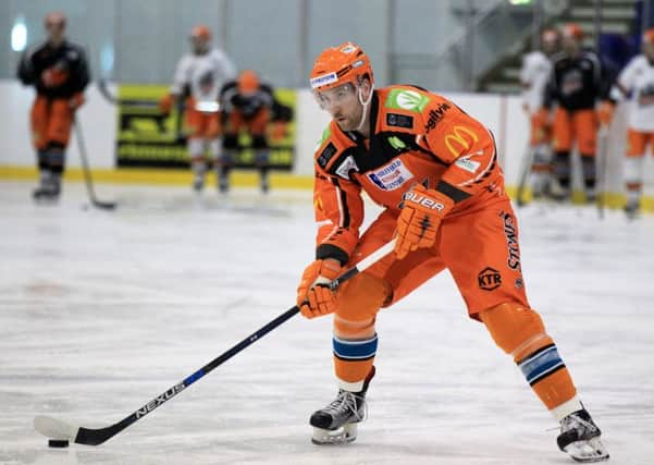 New Sheffield Steelers signing Geoff Walker. Picture: Chris Etchells