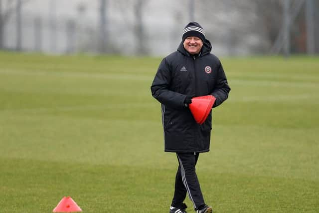 Chris Wilder is pleased with Sheffield United's progress in the transfer market. Pic credit should read: Simon Bellis/Sportimage