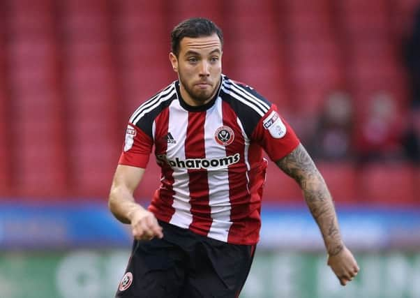 Samir Carruthers of Sheffield United: Simon Bellis/Sportimage