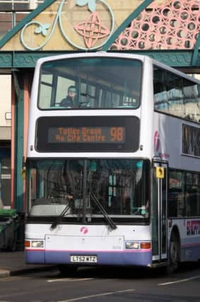 First Buses Sheffield.