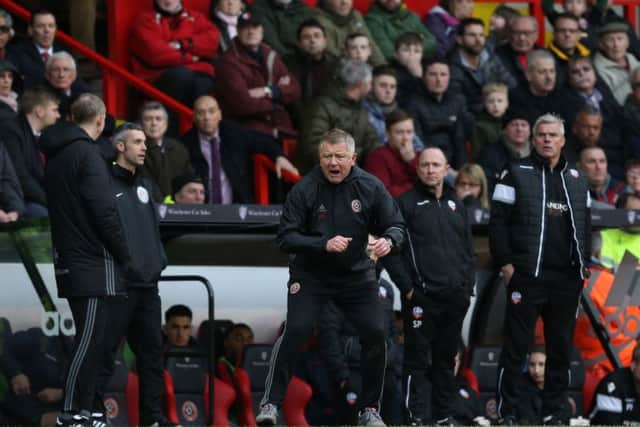 Chris Wilder would like to work with the Manchester United youngster again. Pic credit should read: Simon Bellis/Sportimage