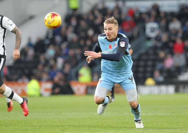 Danny Ward missed two big first-half chances