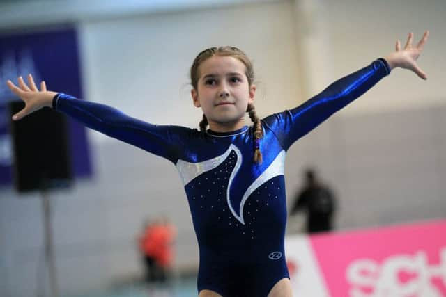 South Yorkshire School Games held at the EIS in Sheffield. Pupils from Tapton School in action.