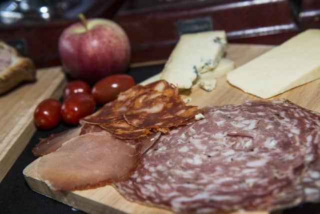 Tim Van Tromp at the The Beer House on Ecclesall Road with Wine, Cheese and Charcuterie