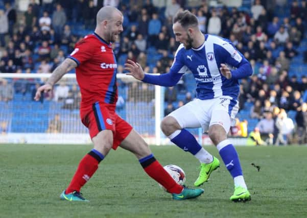 Chesterfield FC v Rochdale, Dan Gardner