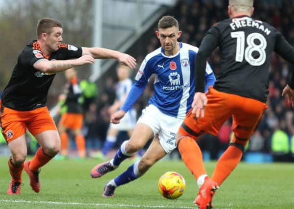 Chesterfield FC v Sheffield Utd, Jay O'Shea