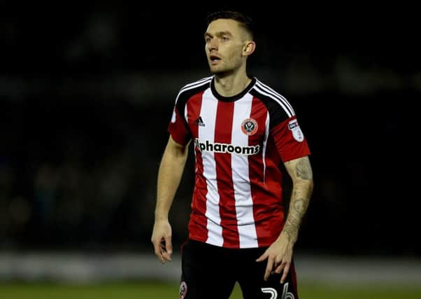 Jay O'Shea joined Sheffield United on loan in January: Simon Bellis/Sportimage