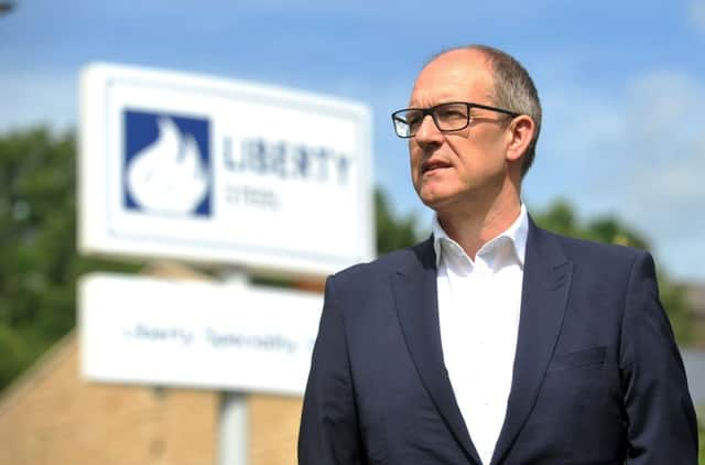 1 June 2017.......      Jon Bolton, chief executive Liberty Steel in South Yorkshire.  Picture Tony Johnson.