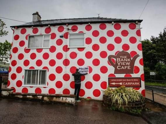 The Bank View Cafe in Sheffield is one of the more unusual polling stations.