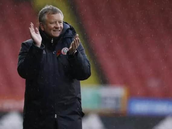 Blades boss Chris Wilder