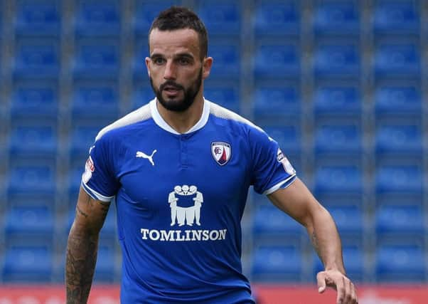 Picture Andrew Roe/AHPIX LTD, Football, Pre Season Friendly, Chesterfield Town v Doncaster Rovers, Proact Stadium, 29/07/17, K.O 3pm 

Chesterfield's Robbie Weir
Pic: 

Andrew Roe