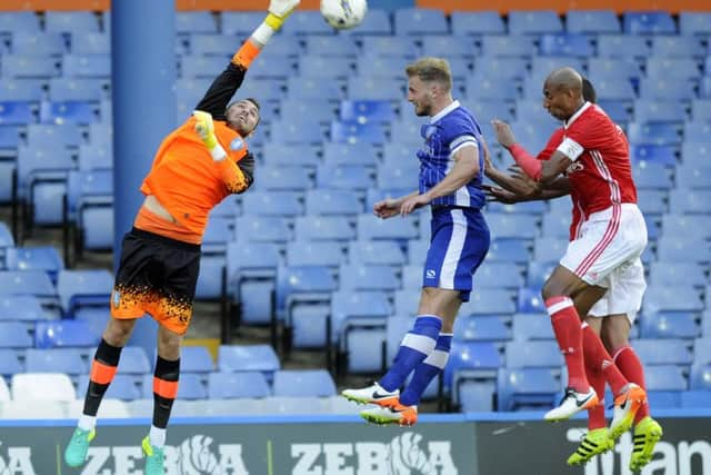 Jake Kean spent last season on loan at Mansfield