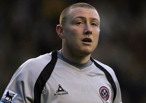 Everton  vs Sheffield United, 2110/05.
Sheff Utd,s Man IN THE News BLADES Keeper Paddy Kenny