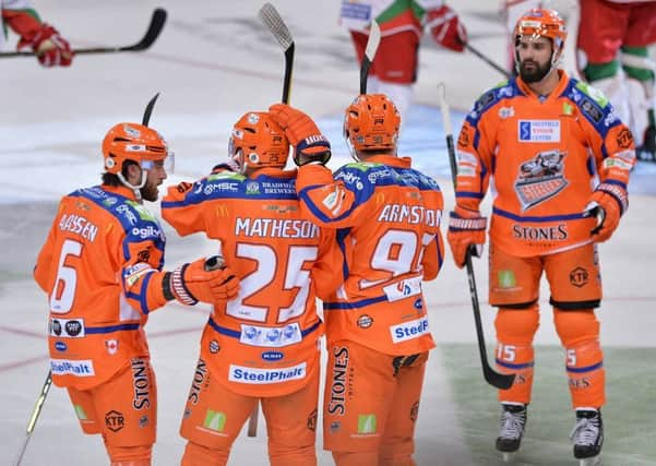 Sheffield Steelers: pic by Dean Woolley