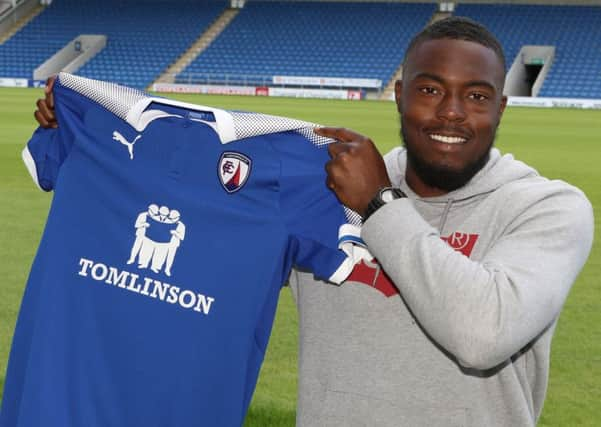 New Spireite Jerome Binnom-Williams (Pic: Tina Jenner)