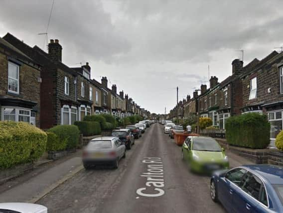 Carlton Road, in Hillsborough, where the drugs factory was found