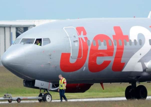 A Jet2 jet. The airline is set to land in Sheffield.