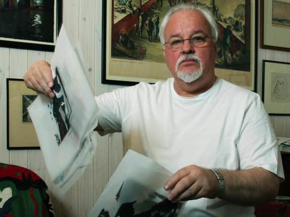 Illustrator Ian Beck. Photo: Graham Miller