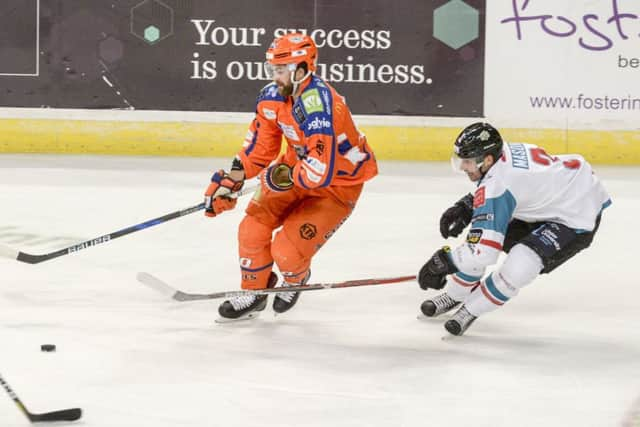 Sheffield Steelers v Belfast Giants
Steelers John Armstrong on the prowl