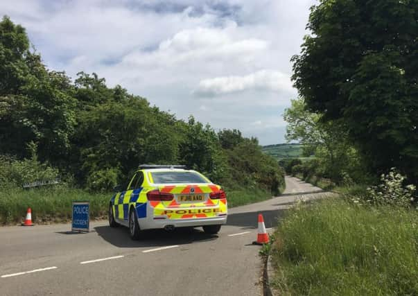 The scene at Summerley Road, Apperknowle. Picture: Dan Hayes.