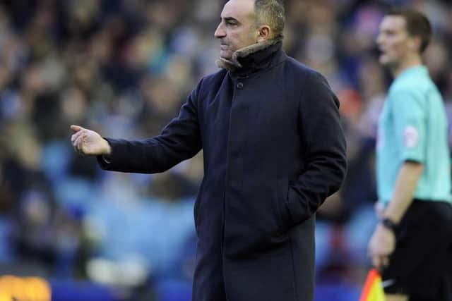 Owls head coach Carlos Carvalhal