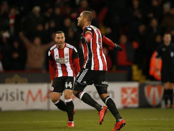 Leon Clarke celebrates