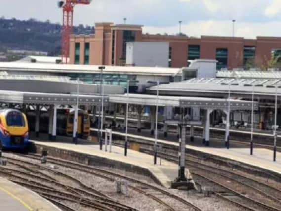 Sheffield Railway Station.