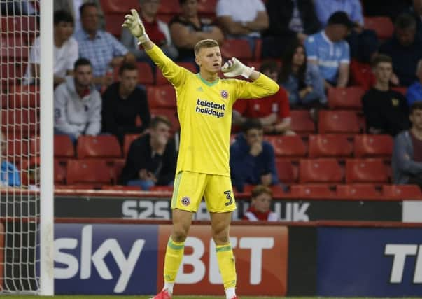 Jake Eastwood of Sheffield Utd during the pre season friendly at Bramall Lane Stadium, Sheffield. Picture date: July 25th 2017. Picture credit should read: Simon Bellis/Sportimage