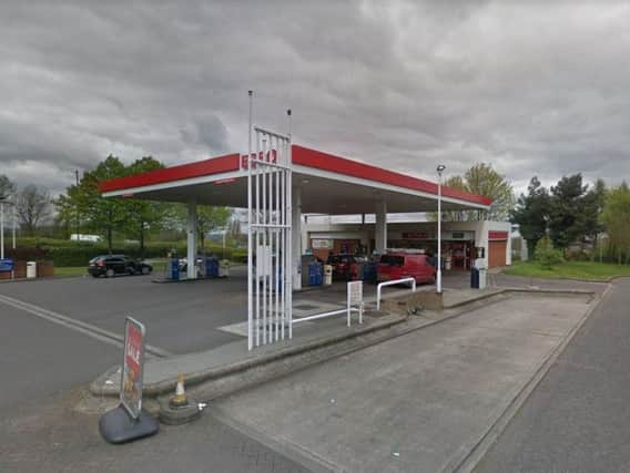 Esso service station, Manor