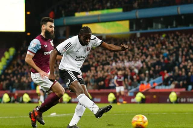 Clayton Donaldson scores United's second