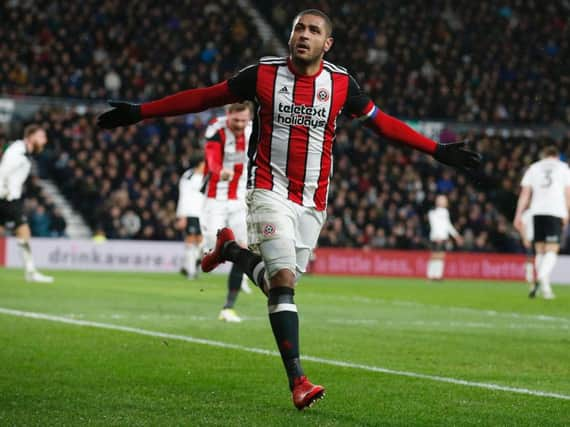 Leon Clarke celebrates