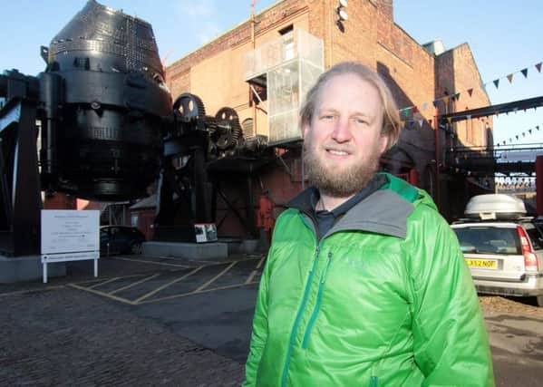 Rob Cole of Sustainable Kitchen at Kelham Island Museum, Sheffield, United Kingdom, 8th January 2018. Photo by Glenn Ashley.