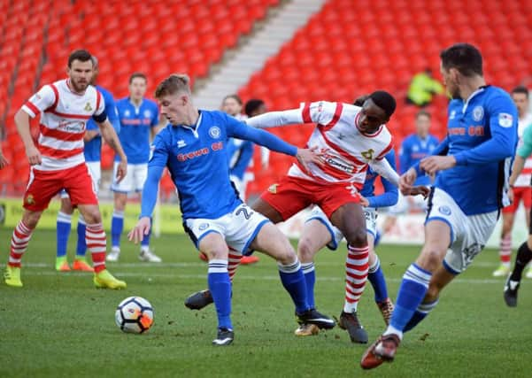 Rodney Kongolo impressed against Rochdale.