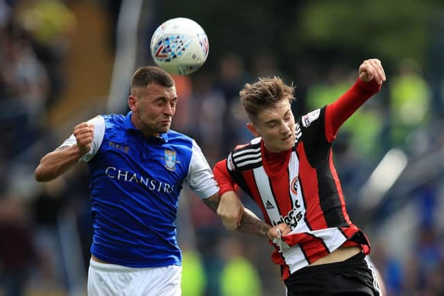 Action from the Steel City derby in September