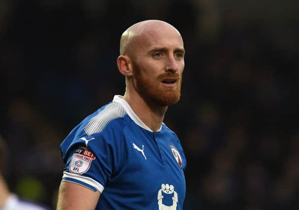 Picture Andrew Roe/AHPIX LTD, Football, EFL Sky Bet League Two, Chesterfield FC v Luton Town, Proact Stadium, 13/01/18, K.O 3pm

Chesterfield's Drew Talbot

Andrew Roe>>>>>>>07826527594