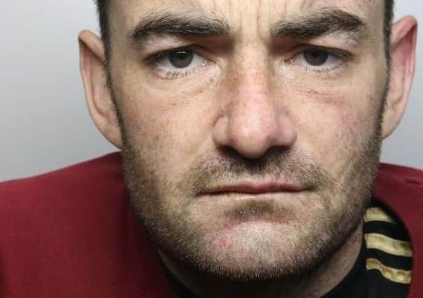 Pictured is Wayne Larkin, 35, of St Margaret's Drive, Chesterfield.