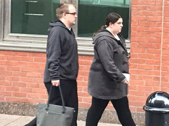 Darren Stanley and Kerry Rybak outside Sheffield Crown Court following the hearing. Picture: George Torr/The Star & Free Press