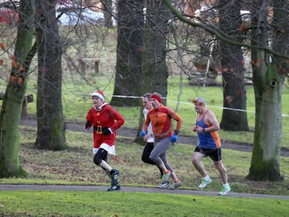 Runners out on the 5k course at the Doncaster parkrun session at Sandall Park. Money is to be put into getting more people active