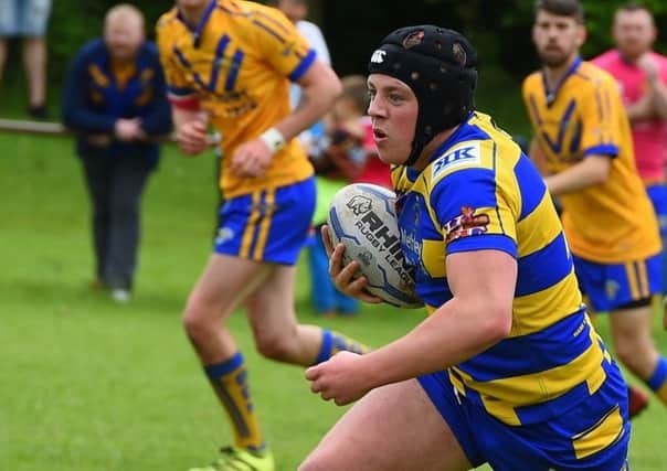 Eagles trialist Blake Broadbent, son of club legend Paul