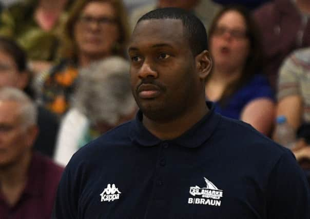 Sheffield Sharks' head coach Atiba Lyons.