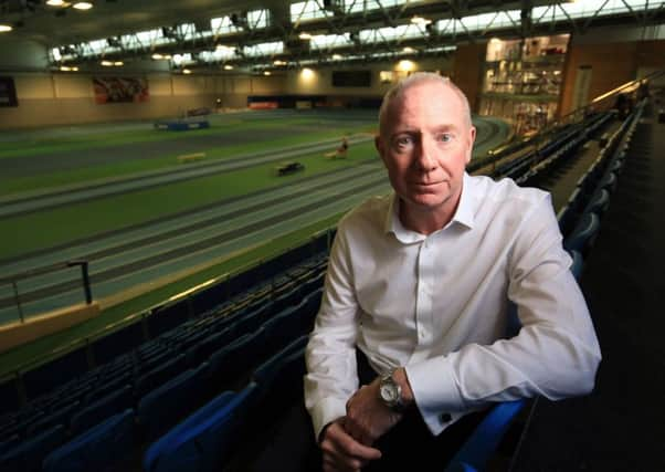 Former runner Peter Elliott at the EIS. Picture: Chris Etchells