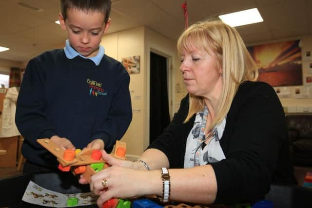 In the Haven Nurture Unit are Ollie Smith, six, and Emma Pasley