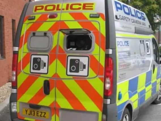 Mobile speed enforcement cameras.