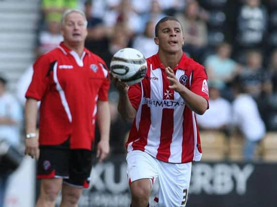 Kyle Walker in his Blades days